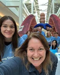 November is #LungCancerAwarenessMonth, and we were proud to be a part of  the 'Mega Lungs' exhibit at Burlington Mall!