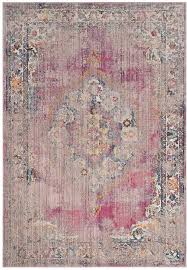 Safavieh Bristol Ashford Framed Floral Rug Floral Rug Light Grey Area Rug Area Rugs