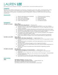 professional police officer templates