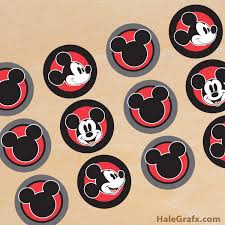 Free Printable Vintage Mickey Mouse Cupcake Toppers Mickey Mouse Cupcakes Mickey Mouse Printables Mickey Printables