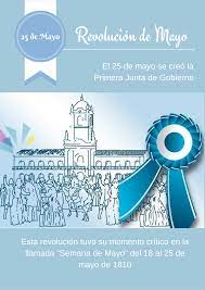 Hasta entonces, ésta era una colonia española. 25 De Mayo 25 De Mayo Argentina Dia De La Escarapela 25 De Mayo 1810