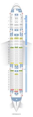 Seat Map Boeing 777 200lr 77l Air India Find The Best