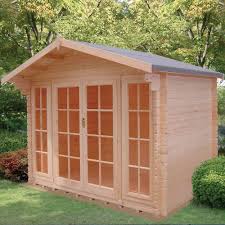 The rules concerning this are quite simple and are generally based on the size and location of the cabin, but there are exceptions. Shire Epping Log Cabin 10g X 14 2 99m X 4 19m 28mm Logs Elbec Garden Buildings
