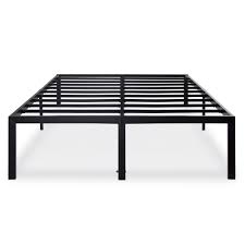 Mindful living durable beautiful high quality wooden twin sized house bed frame and easy to assemble canopy for children and teens, white. Granrest 18 Dura Metal Bed Frame Non Slip Queen Walmart Com Walmart Com