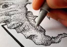 Tapi ia juga semacam teknik arsir dalam sketsa. Belajar Menggambar Dengan Teknik Pointilis Untuk Pemula