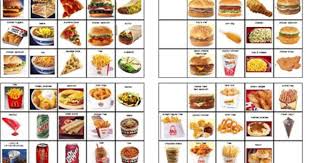 Fast Food Choices Must Have Boardmaker Share Account Boardmaker 21 Day Fix Meal Plan Food Activities