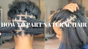 Braid your hair around the perimeter of your head so that when those inconveniences force you to take a break from your hair, you can put your hair into a ponytail to continue on later. How To Part Hair For Box Braids Passion Twists Etc Using Rubber Bands Parting Tutorial Youtube
