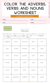 ¹ young / old — could be an adj or a noun: Verb Worksheets For Grade 2 Worksheets Free