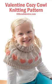 Cast on 25 stitches and knit a 4 x 4 inch swatch. Valentine Cozy Cowl Knitting Pattern Little Red Window
