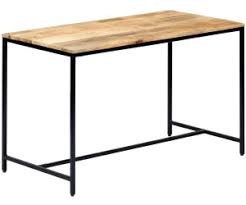 All tables are available in several sizes, a variety of wood species, and dozens of stain & paint colors! Vidaxl Dining Table Solid Mango Wood With Iron Legs Ab 160 99 Preisvergleich Bei Idealo De