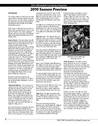 2010 Vmi Football Post Spring Prospectus By Christian