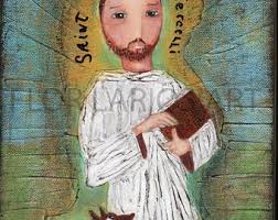 Saint William Poster Print. Saint William Wall Art Poster. Catholic Poster.  Baptism Gift. First Communion Gift. Prayer to St William.