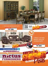 Nictus Furnisher Polokwane Makhado December Specials Nictusyourspace Dining Room Suites Lounge Suites December