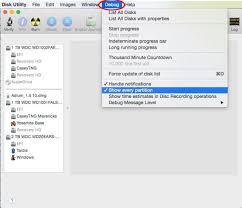 How To Enable The Debug Menu In Mac S Disk Utility Disk Enabling Technology Trends