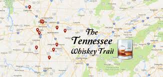 Tennessee Is Now Home To Its Very Own Whiskey Trail And You Ll Want To Take It Whiskey Trail Tennessee Map Tennessee
