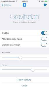 Make Iphone App Icons React To The Force Of Gravity With Gravitation Jailbreak Tweak Iphone Wallpaper Inside Iphone Homescreen Wallpaper Iphone Wallpaper Video