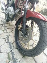 Modif striping ala monster energy motoblast via motoblast.org. Modifikasi Old Vixion Pasang Velg Jari Jari Dan Ban Lebar Gangsar97