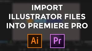 This highly detailed graphic comes with 2 files in ai, eps. How To Import Adobe Illustrator Files Into Adobe Premiere Pro Cc In 2020 Youtube