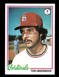 1978 Topps #531 Tom Underwood St. Louis Cardinals