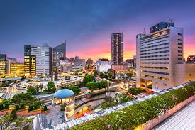 Shizuoka is the capital and hamamatsu is the largest city in shizuoka prefecture, with other major cities including fuji, numazu, and iwata. Hamamatsu City Shizuoka Japan Downtown Cityscape Stock Photo Image Of Asian City 170196474