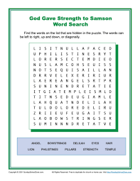 This is one of the most crucial reasons why you need to download the printable word search and resolve the. Free Printable Bible Word Search Activities On Sunday School Zone