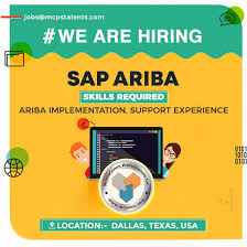 Sap Ariba Specialist Job Business Analyst Engineering Activities Work Experience