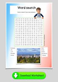 A10 depuis paris et les régions de l'ouest et du nord via poitiers, nantes, orléans. Free Geography Of France Worksheets French Moments