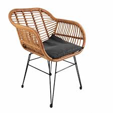 Bordeaux / ivory {glossy weave} accent trim black accent piping on legs and seat back largest width double tubular arm frame foot glides specs: Charles Bentley Natural Wicker Bistro Set Wilko