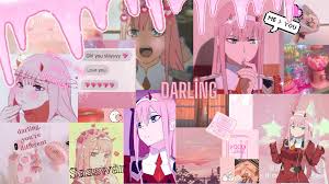 1920x1080 is the dimension (in pixels) of a screen. Pink Cartoon Aesthetic Wallpaper Desktop Wallpaper
