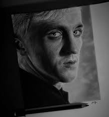 How to draw harry potter characters easy. Draco Malfoy Pencil Drawing By Milyzhang97 On Deviantart