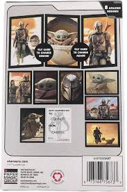 To the coolest valentines in class! Amazon Com 32 Star Wars Mandalorian Valentine Lenticular Cards With Charms Mini Lollipops And Happy Valentines Day Pen Classroom Exchange Bundle For Kids Office Products