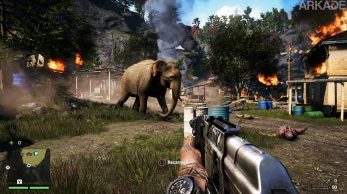 Análise Arkade - Far Cry 4 tem tiroteios, animais selvagens, guerra civil e  muita diversão - Arkade | Arkade
