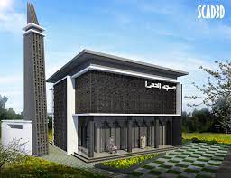 Simak 11 contoh desain masjid unik yang bisa diaplikasikan di desain masjid minimalis ini terlihat estetis dan mampu meningkatkan kekhusyukan saat beribadah. Sribu Booth Design Desain Facade Masjid Al Hamra