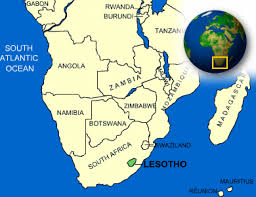 Large detailed tourist map of lesotho. Jungle Maps Map Of Africa Lesotho