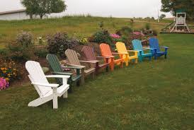 Poly Fanback Adirondack Chair Recycled Plastic Adirondack Chairs Lawn Furniture Adirondack Chair