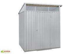 Abri De Jardin En Acier Galvanise Duramax Modern 4 M Gris Silver Duramax En 2020 Abri De Jardin Acier Galvanise Abri