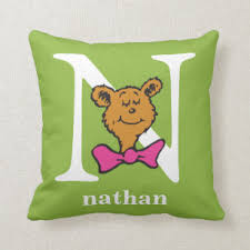 Aspmiz throw pillow covers english alphabet a pillow covers, initial pillowcases gray letter throw pillow covers, decorative cushion cover for bed bedroom couch sofa (gray, 18 x 18 inch) 4.6 out of 5 stars. Alphabet Letter N Decorative Throw Pillows Zazzle