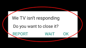 To find we tv on your television service, please go to 'find we on your tv' on the homepage. How To Fix Wetv App Isn T Responding Error In Android Ios Youtube