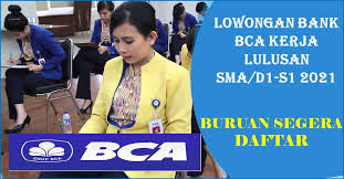 Meski magang, peserta tetap akan memperoleh gaji dan akhir masa magang peserta menerima sertifikat serta beasiswa. Lowongan Kerja Bank Bca Lulusan Sma Maskromo Com