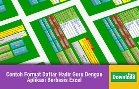 Download contoh absensi / daftar hadir siswa format excel. Contoh Format Daftar Hadir Guru Dengan Aplikasi Berbasis Excel Operator Sekolah
