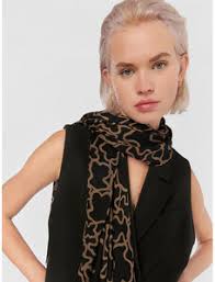 Sciarpa Stola Pizzo Twin Set Twinset Sciarpa Twin-set Con Inserti In Donna