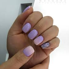 Light Purple Short Purple Acrylic Nails Nail And Manicure Trends See more ideas about nails, cute nails, gel nails.