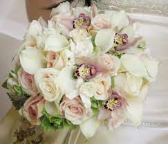 The date is set, sitting arrangements finally decided and the perfect dress found. Peonies Blush Instead Of Roses Lilies Sangria Orchad White With Purple Can I Have Price Picasso Calla Lily Bouquet Picasso Calla Lilies Ivory Rose Bouquet