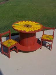 Pin By Maggie Mcfate On Up Cycle Great Stuff Spool Furniture Wooden Spool Tables Spool Tables