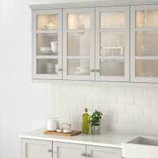 Check out ikea's stylish home furnishing and home accessories now! Lerhyttan Glass Door Light Gray 18x40 Ikea In 2021 Kitchen Renovation New Kitchen Cabinets Glass Kitchen Cabinets