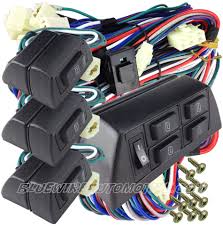 Handy wiring diagram that shows a paper trail of how the electrical system works for the 7.3l powerstroke engines, all trucks, excursions, vans. Bluewire Automotive Universal Power Window U Wire 7 Switch Door Trim Wiring Kit