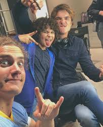 Joey King (Elle) and Jacob Elordi (Noah) met