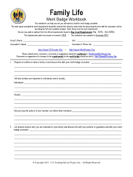 You also can experience a lot of relevant concepts at this website!. Family Life Merit Badge Workbook Boy Scouts Of America Scouting