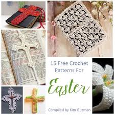 Crochet cross bookmark, free vintage pattern. Roundup 15 Free Crochet Patterns For Easter Christian Religious Traditional Crochetkim