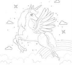 Coloring pages for adults and children with a magic horse for creativity. Free Unicorn Coloring Pages The Best Collection In 2020 Mimi Panda